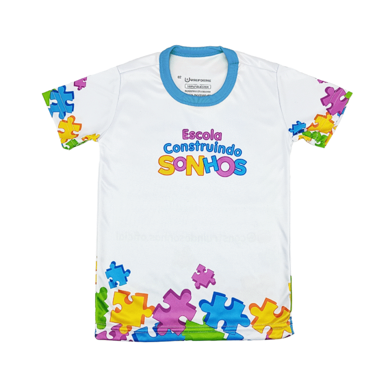 Camisa Gola Azul