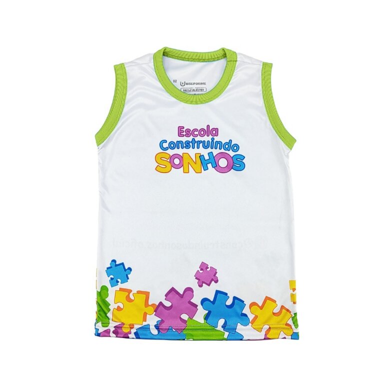 Camiseta Gola Verde
